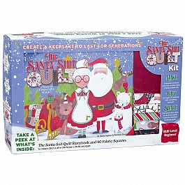 Santa Suit Quilt Kit Box