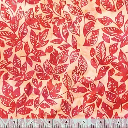 Scarlet Flame Batik