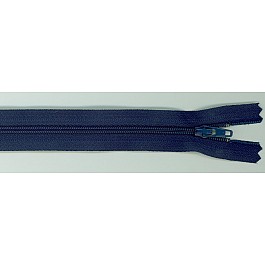 Zipper navy blue 35.5 cm