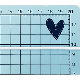 Gummikordel, roh weiss rund, 3 mm Durchmesser