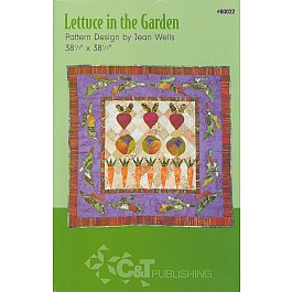 Lettuce in the Garden Quilt 98 x 98 cm