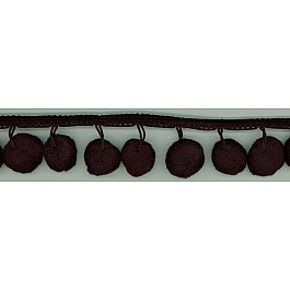 25 mm Ball Fringe Ribbon 38mm wide