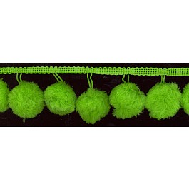 25 mm Ball Fringe Ribbon 38mm wide