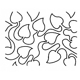 Philodendron Stipple, 23 x 30.5 cm