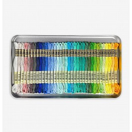 35 pcs. DMC Scenic Colors Tin