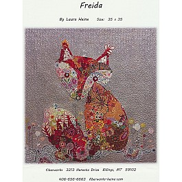 Freida Fox collage quilt pattern 