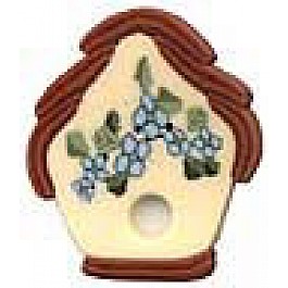 Floral Birdhouse (23 x 26 mm)