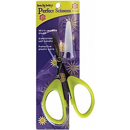 Perfect Micro Serrated Scissors, Soft Handle 10 cm