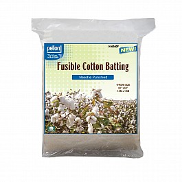Cotton Fusible Batting Throw Size