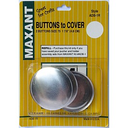 Refill, 2 Buttons to Cover 48 mm, no tool