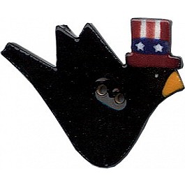 Patriotic Crow