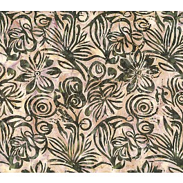 Ladybug Meadow Batik