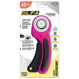 Olfa Ergonomic Rot. Cutter 45 mm RTY-2DX
