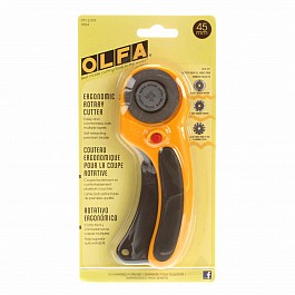 Olfa Ergonomic Rot. Cutter 45 mm RTY-2DX