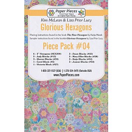 Glorious Hexagons Paper Pieces Pack #04