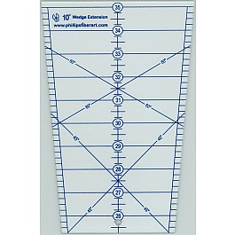 Wedge Ruler, 10° (10 Grad) Extention