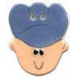 Face with Blue Hat