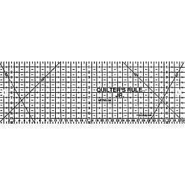 Metric Junior Ruler 12 x 36 cm black