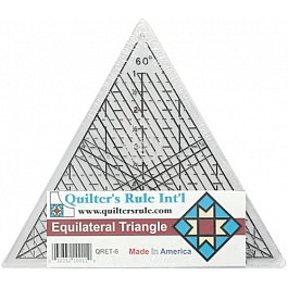 Quilter's Rule EquilateralTriangle 6''
