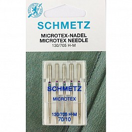 5 Microtex Sharp Schmetz Needles 70/10