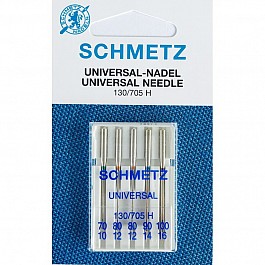 5 Universal Schmetz Needles 70 - 100