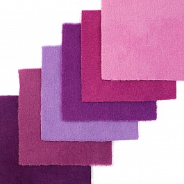 Hand Dyed Solid Wool Paint Chips