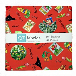 Vegetable Medley 42 pieces 10'' Squares