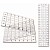 Fiskars Folding Ruler 6'' x 24'' mit Inch-Einteilung