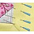 Tailor Mate Magic Fine Pins Patchwork 50pc