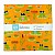Hip Hop 42 pieces 10'' Squares multi