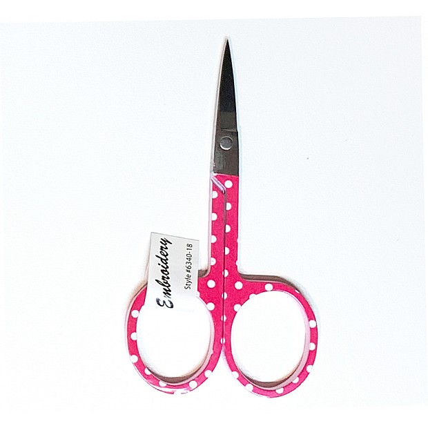 Polka Dot Embroidery Scissors 9.5 cm