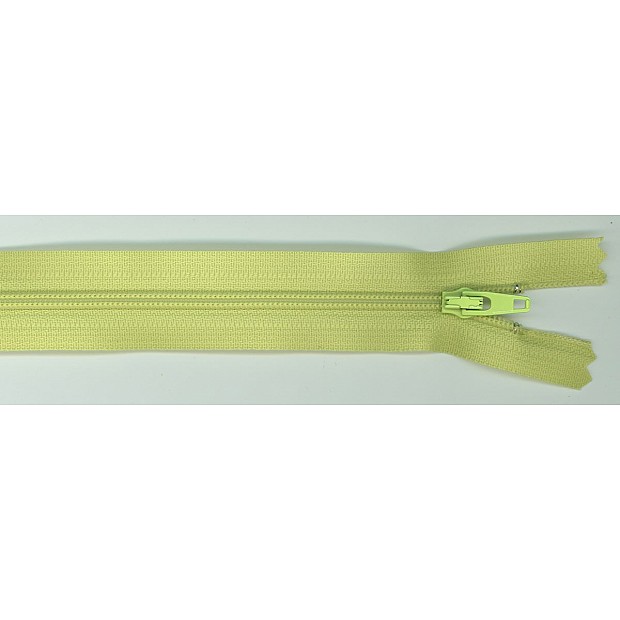 Zipper Key Lime pie green 35.5 cm