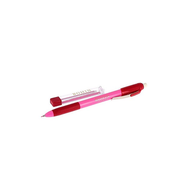 Crayon craie porte-mine + 6 mines PINK
