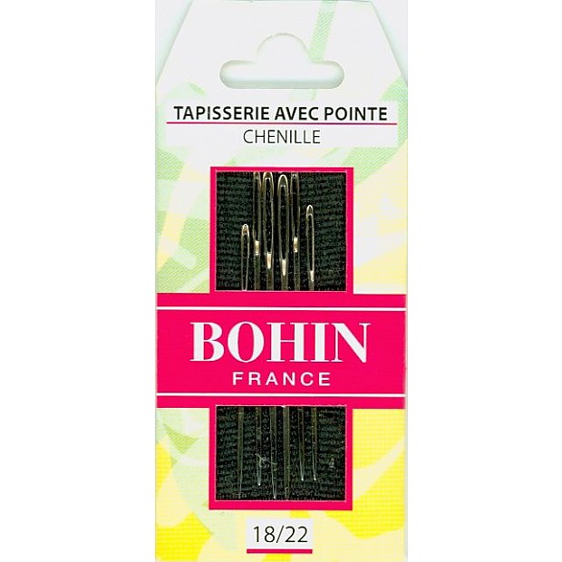 Tapisserie avec pointe Chenille 18/22