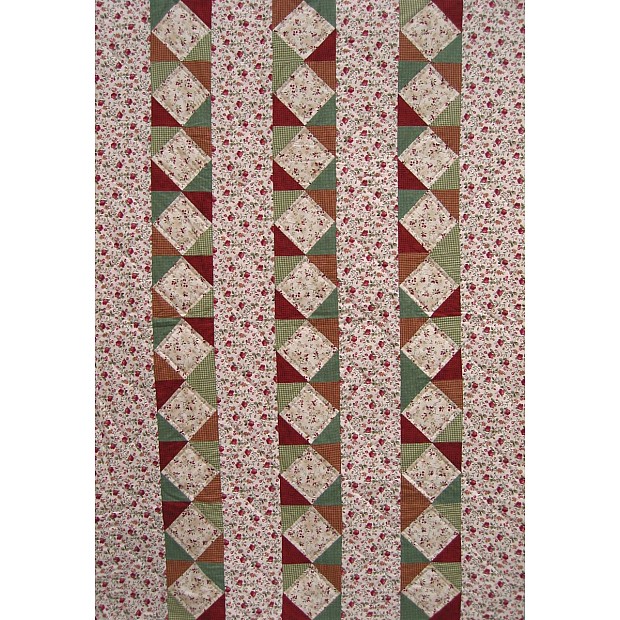 C&C Rosenflanell-Quilt Roses en Flanelle