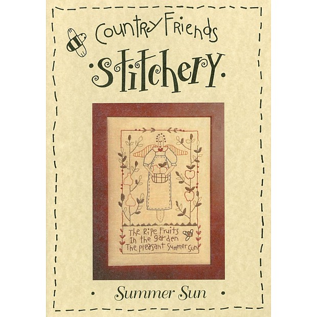 Summer Sun Country Friends Stitchery