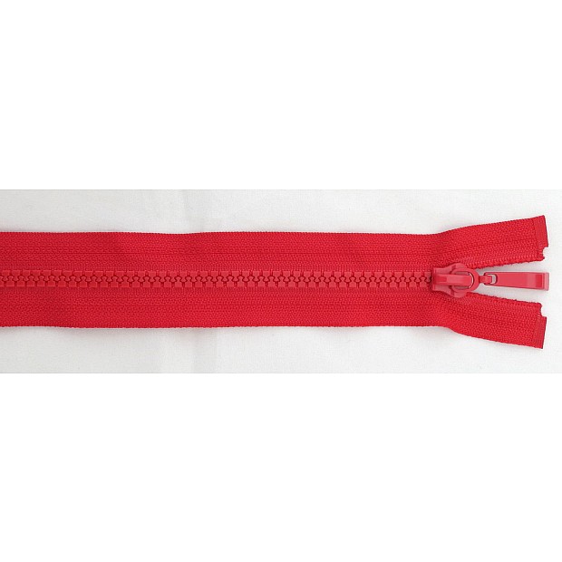 Zipper Heavy duty, 70 cm no.5 red