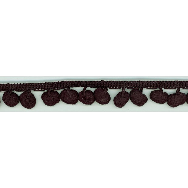 10 mm Ball Fringe Ribbon 25 mm wide