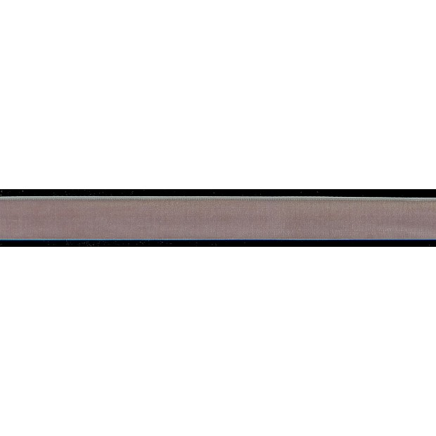 Velvet Ribbon 16 mm (5/8'') light grey