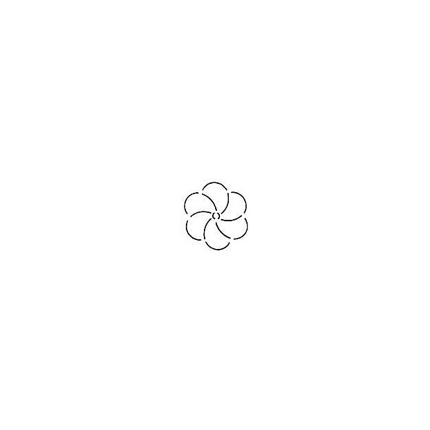 Block Flower, 15 cm