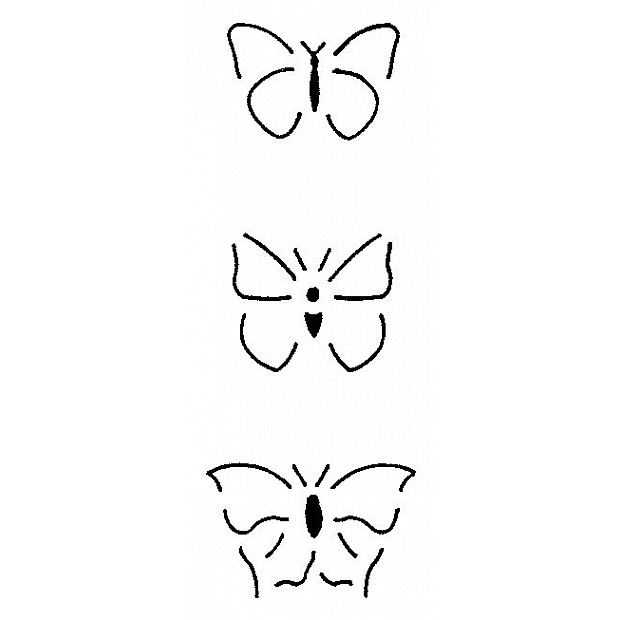 Block Small Butterfly, 4, 4.5, 4.5 cm