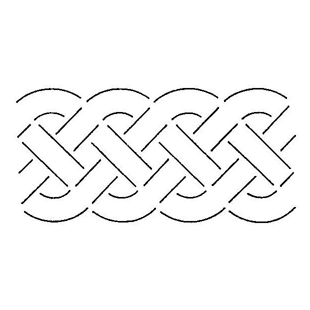 Border Braid, 13.3 cm