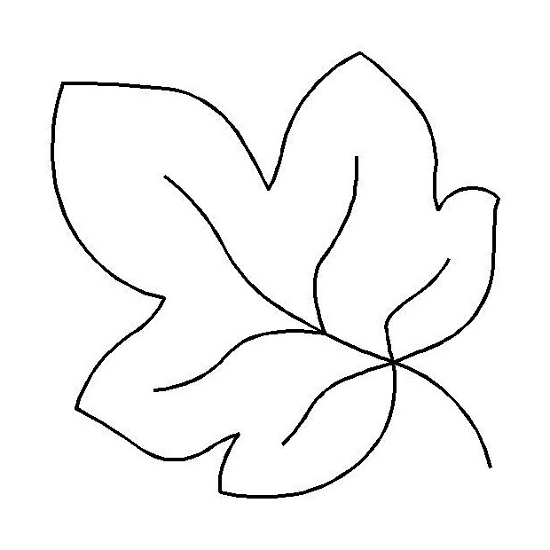 Block Maple Leaf 18 cm (7'')