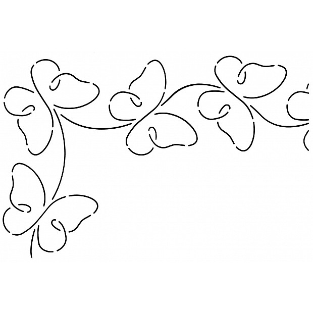 Border, Butterfly Promise 11 cm (4.25'')