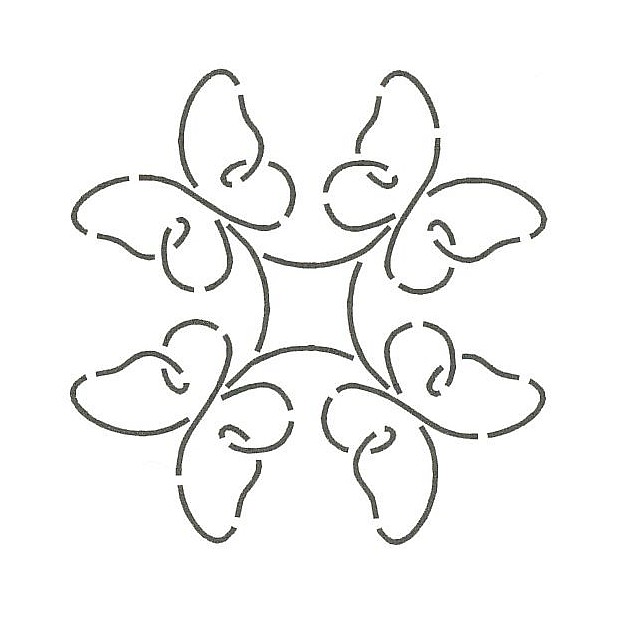 Block, Butterfly Promise 23 cm (9'')