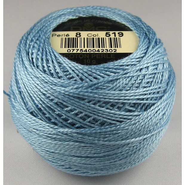 DMC Coton Perlé No. 8 Color 519