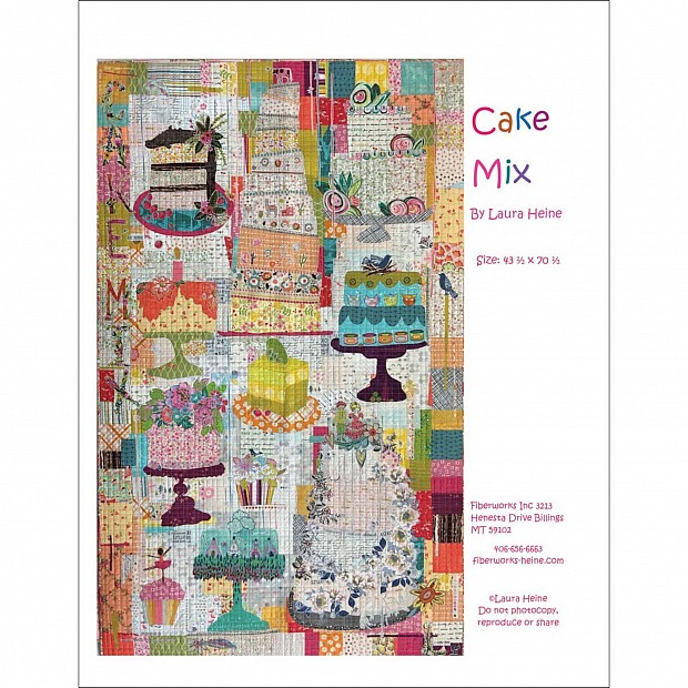 Cake Mix Collage Pattern