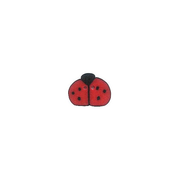 Small Red Ladybug (10 x 12 mm)