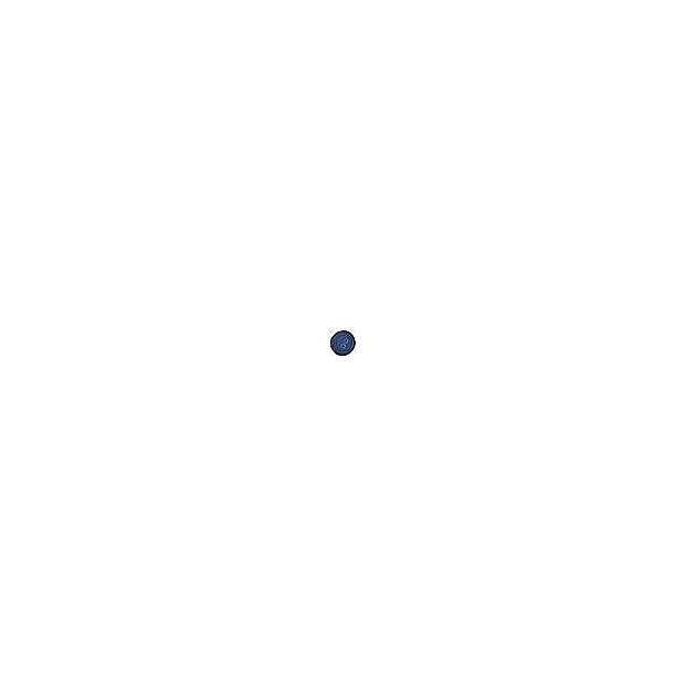 Blue Ken Button (6 mm)
