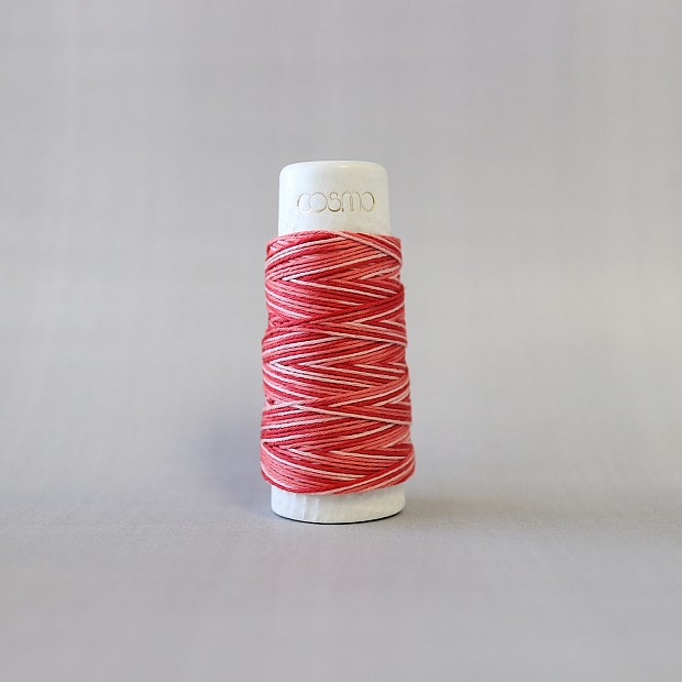 Hidamari Sashiko Yarn Rose Bouquet 30 m